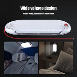 Car Ceiling Lights Super Bright Work Lights Led Dome Lamp Interior Roof Non-Glare Reading Lamp For Drivers Passengers