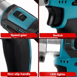 ONEVAN Electric Iron Scissors Metal Cordless Cutting Iron Shear Sheet Carbon Steel Cutter Power Tools For Makita 18V Battery Pin