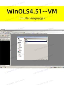 2022 Newest WinOLS 4.51 Auto ECU Chip Tuning Software +2020 Damos +ECM TITANIUM With Plugins More Functions