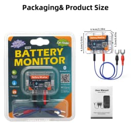 QUICKLYNKS BM6 12V Car Battery Monitor Battery Health Monitoring Wireless Bluetooth 4.0 For Android IOS APP Battery Tester Tool