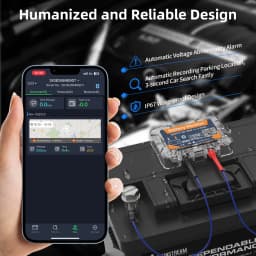 QUICKLYNKS BM6 12V Car Battery Monitor Battery Health Monitoring Wireless Bluetooth 4.0 For Android IOS APP Battery Tester Tool