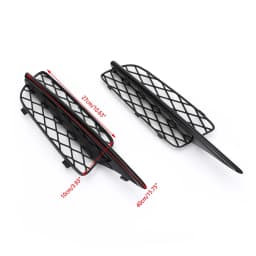 Artudatech Pair Front Bumper Fog Light Grill Grille Fit for BMW X5 E70 2007-2010