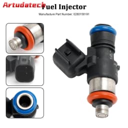 Artudatech 1PCS Fuel Injector 0280158191 Fit Ford Explorer Taurus Edge Flex 3.5L 2011-2017