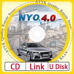 2026 Hot NYO 4.0 Diagnostic Cars Inspection Tools Database Auto Repair Software Code Reader for Airbag Car Radio Dashboard IMMO