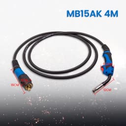 MB15 -4 Meters MIG Torch for Welding and Welding Machine MIG/MAG Continuous Wire