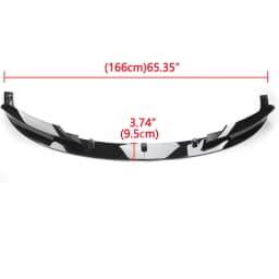 For BMW 3 Series F30 F35 2012-2018 Rhyming Front Bumper Lip Splitter Spoiler Diffuser Protector Guard Body Kit Car Accessories