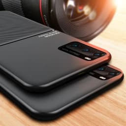 Luxury Leather Armor Case For Huawei P20 P30 P40 Lite Mate 20 30 40 Pro Plus P40Pro Matte Magnetic Holder Soft Silicone Covers