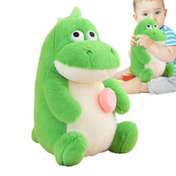 Dinosaur Valentines Plush Cute Stuffed Animal Cute Stuffed Dolls Holding Lollipop For Children Families Lover