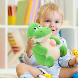Dinosaur Valentines Plush Cute Stuffed Animal Cute Stuffed Dolls Holding Lollipop For Children Families Lover