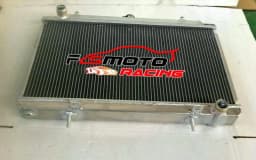 For Nissan Silvia S14 S15 SR20DET SR20 240SX 200SX 1994-2002 Aluminum Racing Radiator Manual 1995 1996 1997 1998 1999 2000 2001