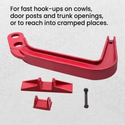Hook Clamp Auto Body Frame Jumbo 6 Tons Deep Hook Pulling Puller Clamp Long 19"