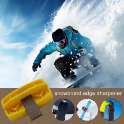 Ski Sharpening Tool Snowboard Side Bevel Sharpener Ski Sharpening Repair Maintenance Tool Tuning Angle Edger Equipment For Trim
