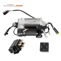 Air Suspension Compressor & Solenoid Valve Block For Audi Q7 4L 06-15 4L0698007C