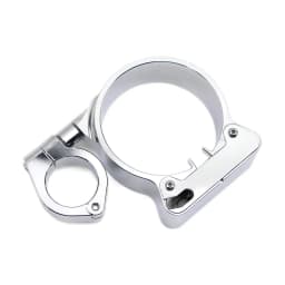 Side Mount Speedometer Relocation Bracket for 95-14 Harley Sportster XL 883 1200 Motorcycle Instrument Bracket Cover Aluminum