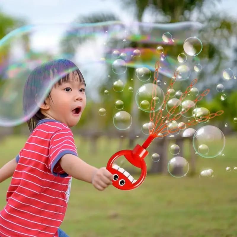 Handheld Bubble Wand Handheld Animal Theme Bubble Stick Creative Portable Outdoor Playtime For Kid Boys Girls Child