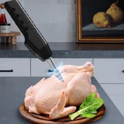 Chicken Feather Plucker Handheld Chicken Defeathering Machine Rechargeable Chicken Feather Remover With Ergonomic Handle For