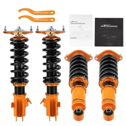Coilovers for Impreza WRX 2008-2014, Spring Shock Absorber Struts, Height Adjustable Coilovers Suspension Kit Struts