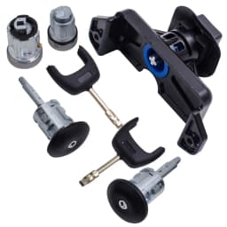 Door Keys Lock Set Keys Horseshoe Keys for Ford Transit Mk7 2006 2007 2008 2009 2010 2011-2014 4874508