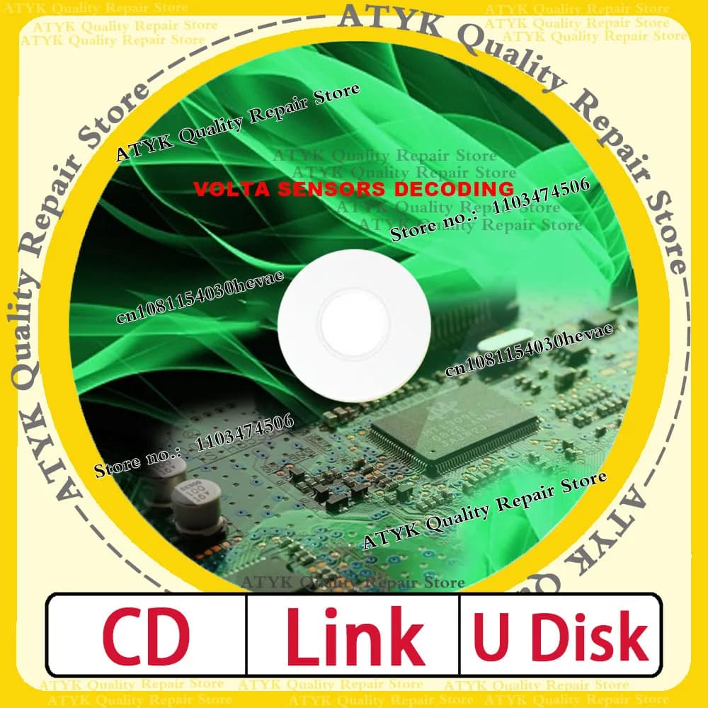 Car Repair software Diagnostic Tools VOLTA SENSOR DECODING V1.2 for Car Truck Bus Tractor Gift Brake Fluid Tester For KESS KTAG