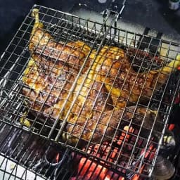 Stainless Steel BBQ Mesh Non Stick Grilling Basket Grill Mesh Mat Meat Vegetable Steak Picnic Party Barbecue Tool 