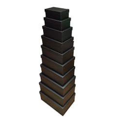 Luxury Lid & Base Rigid Stacking Gift Box Set of 10