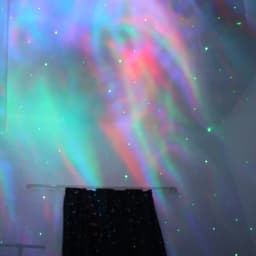 ESHINY Laser RGB LED Galaxy Aurora Night Light For Children Kids Stars Sky Projector Nebula Cloud Lamp Effect Lamp X100N6