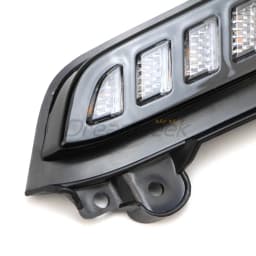LED DRL Day Running Light Headlamp Accessories For Toyota Tacoma 2016 2017 2018 2019 2020 2021 2022 2023 Fog Lamp W/ Turn Signal
