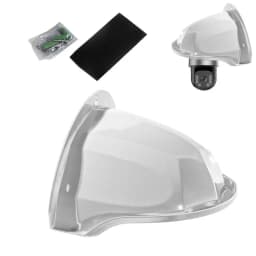 Security Camera Sun Rain Cover Hard Camera Cover Shield Outdoor Camera Protective Roof For Dome PTZ Type Camera