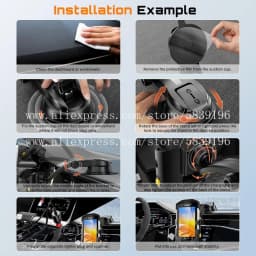 Car Charging Cable Bracket for Zebra Symbol TC77 TC70 TC72 TC75 TC70X TC75X;with 5V 2A Cigarette Lighter