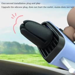 Rotating airplane pilot bear car air fresheners accessories vent clips perfume fragrance diffuser With 6 Scents Tablets