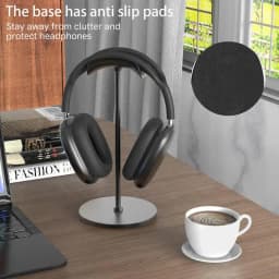 Universal Headphone Stand Rack Space Desktop Organizer Earphone Mount Hanger Headset Stand Support With Mobile Phone&Tablet Stan