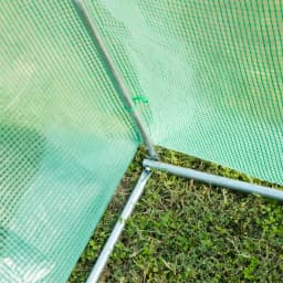 Walk-In Polytunnel Round / Gable Top Garden Greenhouse Heat Shed 3 X 2 X 2 m