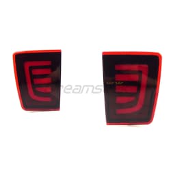 LED Rear Bumper Tail Light For Mitsubishi Pajero Shogun Montero V85 V87 V93 V95 V97 V98 2007-2020 Brake Lamp w/ Dynamic Turn L+R
