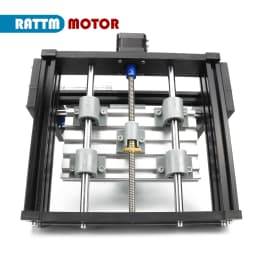 【EU Stock】GRBL control DIY mini CNC machine 1610 Pro CNC working area 180x100x45mm 3 Axis Pcb Milling machine,Wood Router