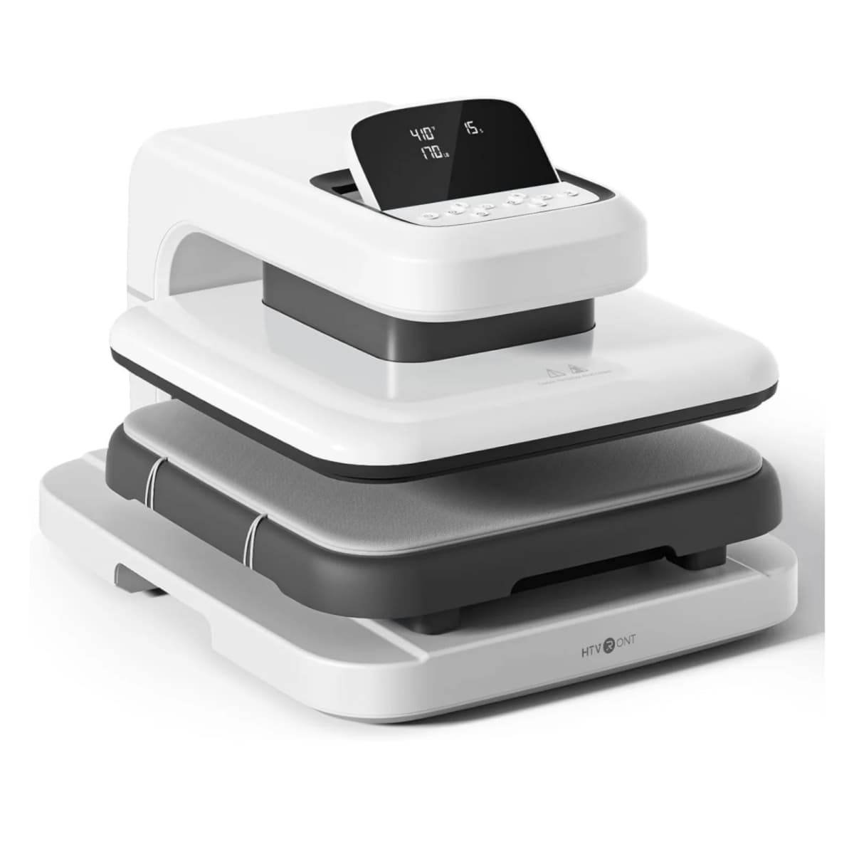 HTVRONT Auto Heat Press 2 -Heat Press Machine Heats Up Fast and Evenly 15x15 for T Shirts HTV, Sublimation, Heat Press Projects