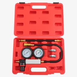 Engine Leakdown Detection Test Automotive Tools Double Gauge Automotive Cylinder Leak Detector Petrol Engine Gauge Tool