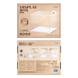 Robotime Rolife Dust Proof for All Miniature House Dollhouse Display Box Home Decoration Easy to Assembly