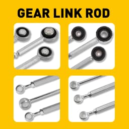 Gear Link Linkage Rods Kit 245281 For Citroen Berlingo Xsara Peugeot 306 Partner Transmission Gear Selector Lever Linkage Rod