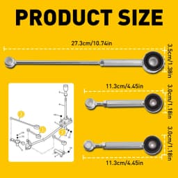 Gear Link Linkage Rods Kit 245281 For Citroen Berlingo Xsara Peugeot 306 Partner Transmission Gear Selector Lever Linkage Rod