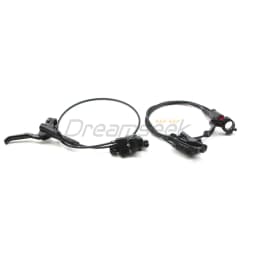 Bicycle Hydraulic Disc Brake Set 800/1450mm MTB Mountain Bike Oil Brakes Front Rear W/ 160mm Rotor Lever Caliper Aluminum Alloy