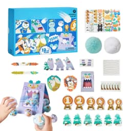 Snow Ball Throwing Game Children's Snow Ball Battle Toy Kit Smooth and Delicate Winter Outdoor Toy for Home Outdoor Play Friends