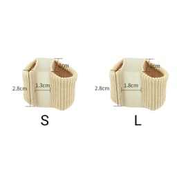 2PCS Bunion Corrector Toe Splint Straightener Hallux Valgus Foot Separator