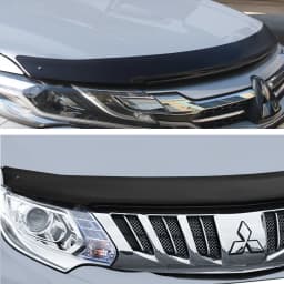 Bonnet protector Hood Deflector Front Bug Shield For Mitsubishi Triton 2015 2016 2017 2018