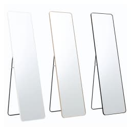 【Lifeideas】Aesthetic Large Dressing Mirror Dressing Plastic Design Full Body Mirror Bathroom Glass Wall Decoration