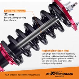 Coilover 24 Way Damper Adjustable Suspension fit Infiniti G37 RWD 08-15 370Z 09+