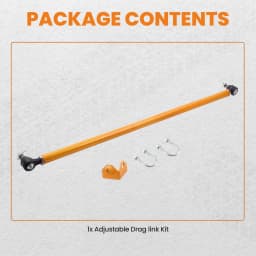 Front Adjustable Drag Link Steering Arm Rod for Ford Mavericks 1997 - 2012 New