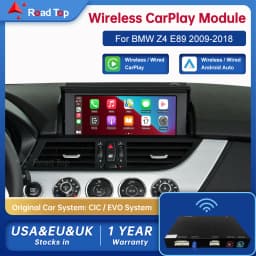 Road Top Wireless Android Auto For BMW Z4 E89 CIC EVO 2009-2018 Carplay Interface Mirror Link Airplay Car Play