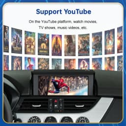 Road Top Wireless Android Auto For BMW Z4 E89 CIC EVO 2009-2018 Carplay Interface Mirror Link Airplay Car Play