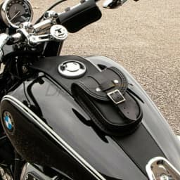 Tank Panel Bag for BMW R18 BMW R18 Classic 2020 2021 2022 Detachable Fuel Tank Pouch Motorcycle Tank Bag Black PU Leather