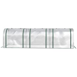 Tunnel Greenhouse Green Grow House Steel Frame Garden W/ Zipped Doors
